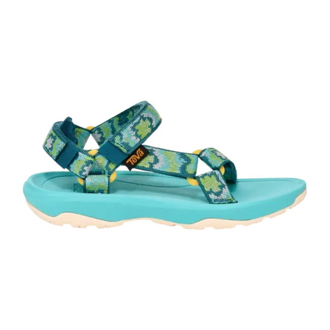 Teva Hurricane XLT 2 - NEON FLORAL bright teal