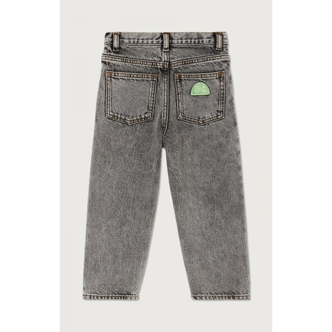 American Vintage Yopday pocket jeans  - GREY SALT AND PEPPER