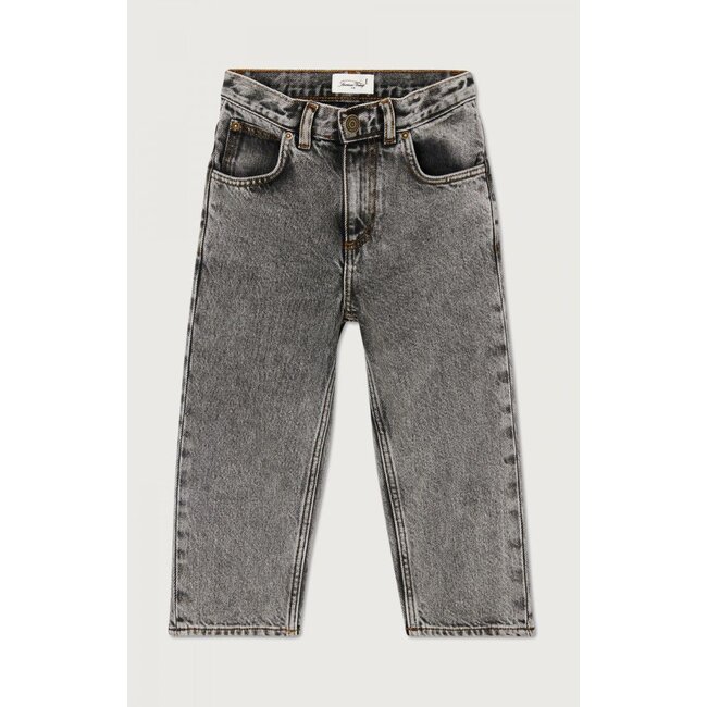 American Vintage Yopday pocket jeans  - GREY SALT AND PEPPER