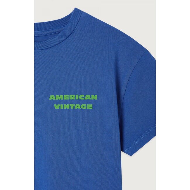 American Vintage FIZVALLEY t-shirt COBALT VINTAGE