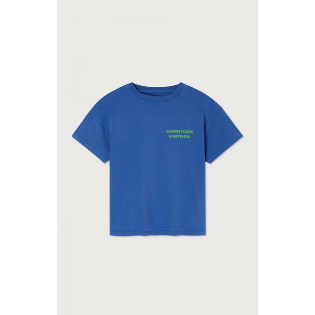 American Vintage FIZVALLEY t-shirt COBALT VINTAGE