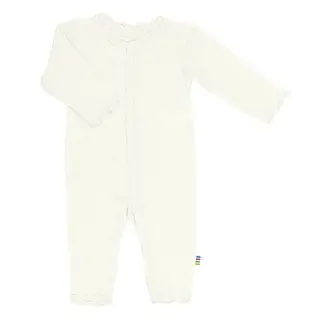 Joha Jumpsuit wol/zijde ajour - wit