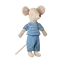 Maileg Knitted sweater and pants, Big brother mouse