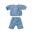 Maileg Knitted sweater and pants, Big brother mouse