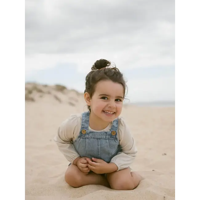 Lil' Atelier NMFDARLA LS SLIM TOP LIL turtledov mel