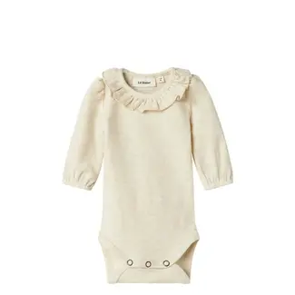 Lil' Atelier NBFDARLA LS SLIM BODY LIL turtledove mel
