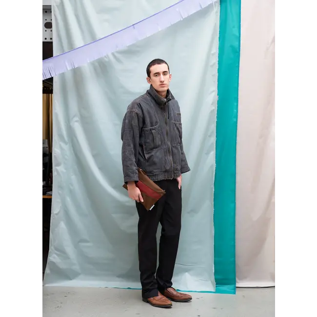 SUSAN BIJL The New Pouch Hazel & Oxyde Medium