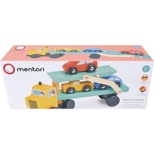 Mentari Mentari Voertuigen: AUTOTRANSPORTER met 3 AUTO'S
