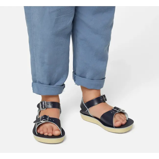 Salt Water Sandals Surfer Navy