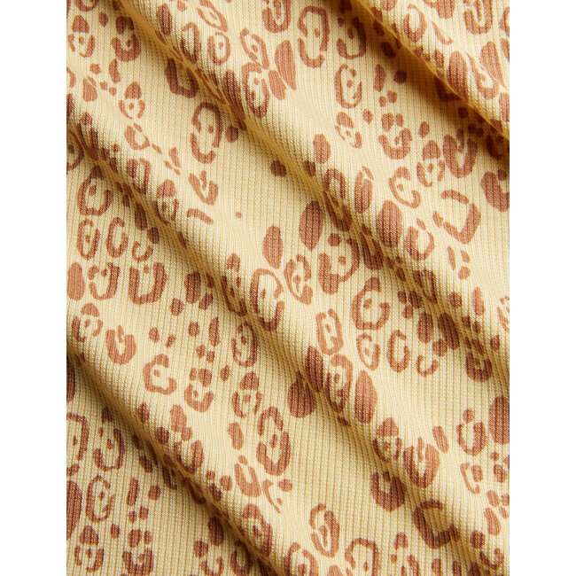 Mini Rodini Mini leopard leggings beige