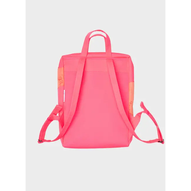 SUSAN BIJL The New Backpack Fluo Pink & Coral