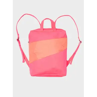 SUSAN BIJL The New Backpack Fluo Pink & Coral