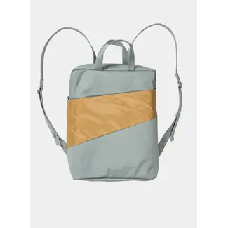 SUSAN BIJL The New Backpack Grey & Camel