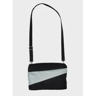 SUSAN BIJL The New Bum Bag Black & Grey Medium