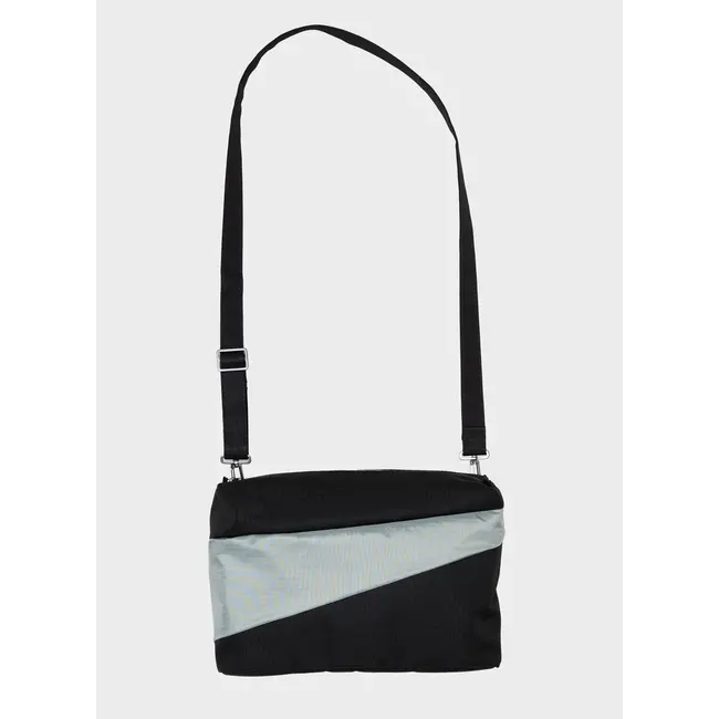 SUSAN BIJL The New Bum Bag Black & Grey Medium