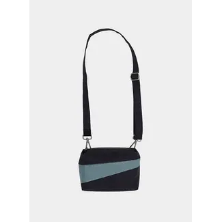 SUSAN BIJL The New Bum Bag Black & Grey Small