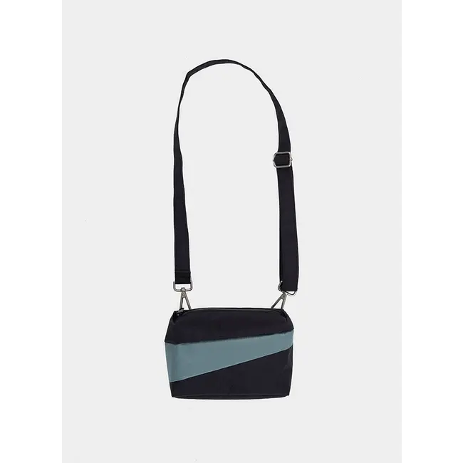 SUSAN BIJL The New Bum Bag Black & Grey Small