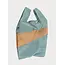 SUSAN BIJL The New Shopping Bag Grey & Camel Large