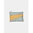 SUSAN BIJL The New Pouch Grey & Camel Medium