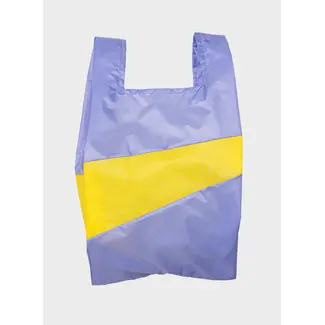 SUSAN BIJL The New Shopping Bag Treble & TV Yellow Large