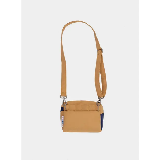 SUSAN BIJL The New Bum Bag Camel & Navy Small