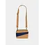 SUSAN BIJL The New Bum Bag Camel & Navy Small
