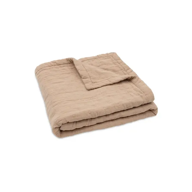 Jollein Deken Hydrofiel 75x100cm Jacquard Biscuit