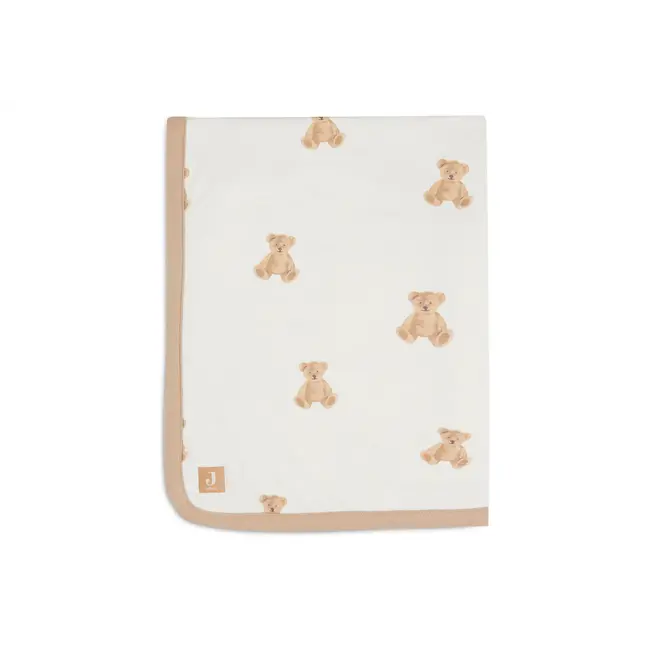 Jollein Deken Wieg Jersey 75x100cm Teddy Bear