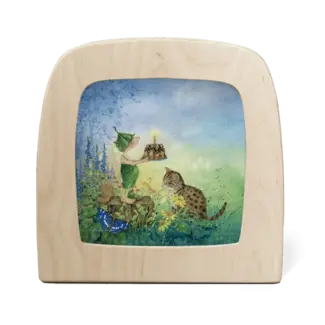 Toverlux Silhouette lamp - Griswald Hears the Grass Grow - Cake