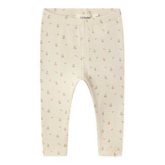 Lil' Atelier NBFGAGO SLIM LEGGING LIL NOOS Turtledove FLOWER