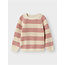 Lil' Atelier NMFEMLEN LS KNIT STRIPE LIL Turtledove WITHERED ROSE