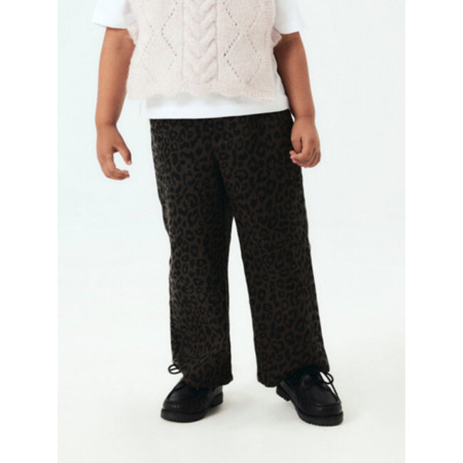 Name it NMFBELLA WIDE LEO TWI PANTS 3270-HP Mockingbird LEO
