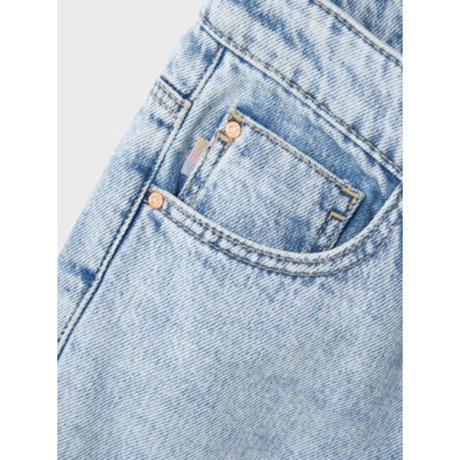 Name it NKFROSE HW STRAIGHT JEANS 9222-BE NOOS Light Blue Bleached Denim