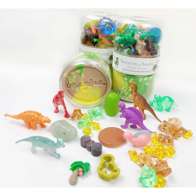 Dutch Dough Dinosaur Play Pot