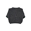 Piupiuchick Knitted sweater | Grey & green stripes