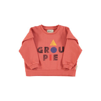 Piupiuchick Sweatshirt | Pink w/ "groupie" print