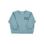 Piupiuchick Sweatshirt | Blue w/ "rock stars" print