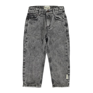 Piupiuchick Unisex trousers | Washed black denim