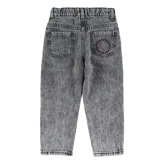 Piupiuchick Unisex trousers | Washed black denim