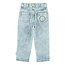 Piupiuchick Unisex trousers | Washed blue denim aw