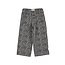 Piupiuchick Flare trousers | Grey w/ zebra print