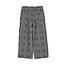 Piupiuchick Flare trousers | Grey w/ zebra print