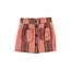 Piupiuchick Short skirt | Pink w/ black stripes