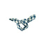 Piupiuchick Bandana | Blue & white checkered