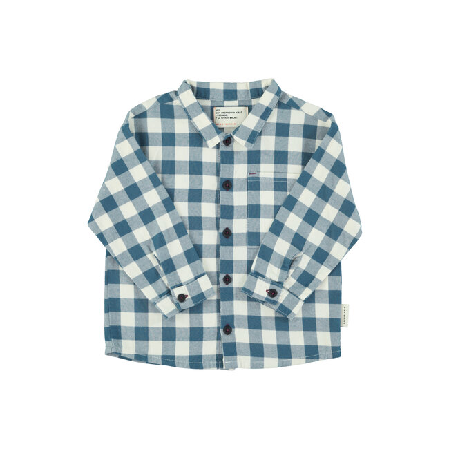 Piupiuchick Shirt | Blue & white checkered