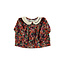 Piupiuchick Peter pan collar blouse | Multicolor flowers