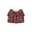 Piupiuchick Peter pan collar blouse | Multicolor flowers