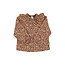 Piupiuchick Blouse | Light pink & brown flowers