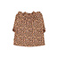 Piupiuchick Blouse | Light pink & brown flowers