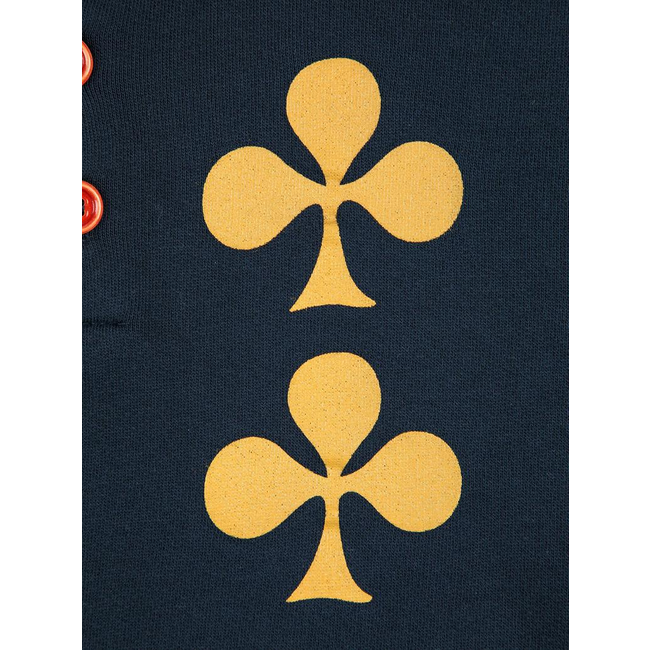 Bobo Choses Clover polo sweatshirt dress